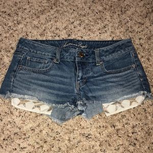 Jean short shorts